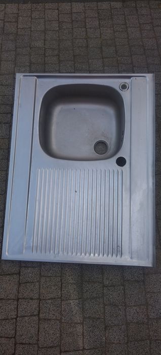 Zlewozmywak Franke stal kwasoodporna 80 cm szeroki 60 cm głęboki bate