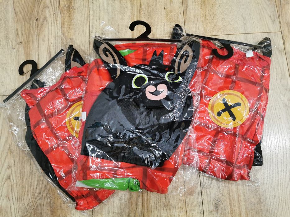 Strój na bal karnawałowy przebierańców BING nowy wszystkie rozmiary