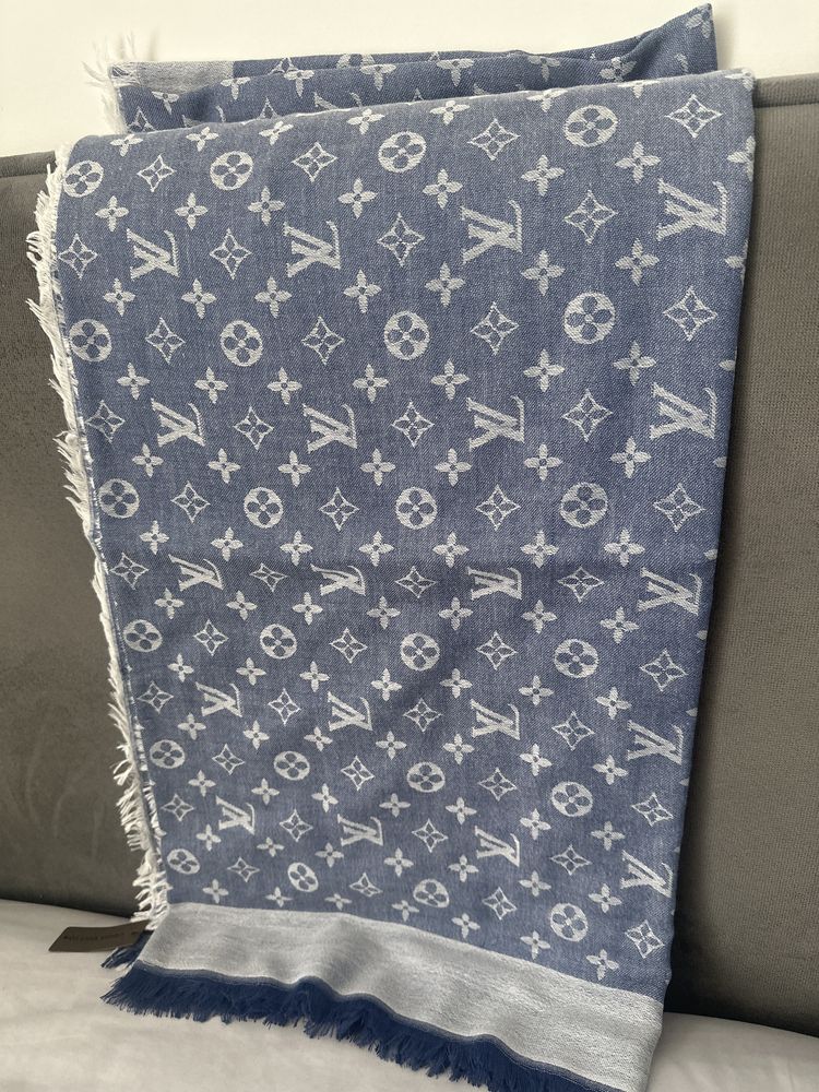 Szal chusta LV nowa Louis Vuitton 140x 145 cm apaszka
