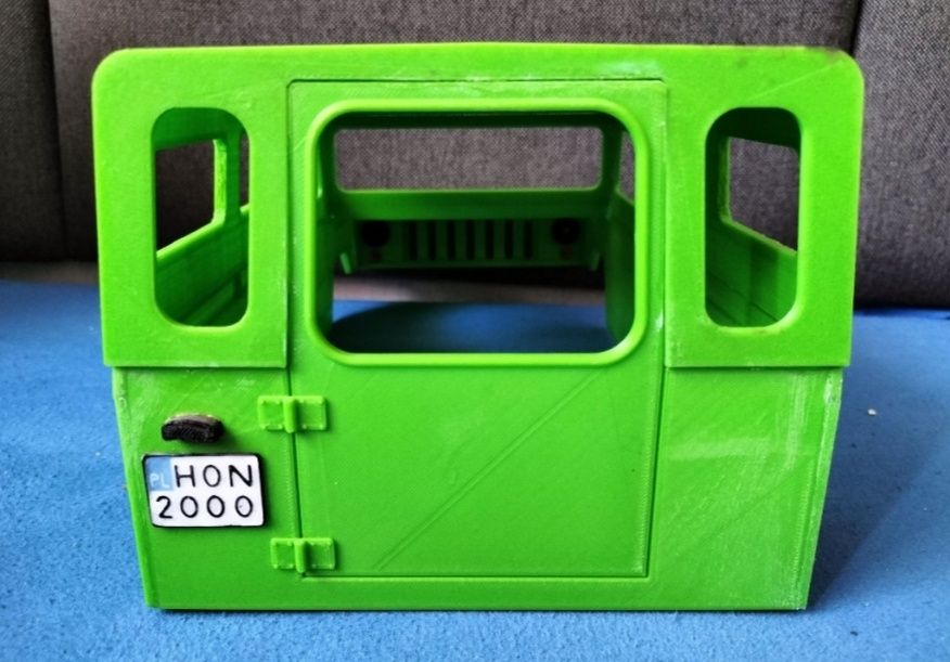 Model rc Honker 2000 tarpan 1/10 wb 280 hard body karoseria