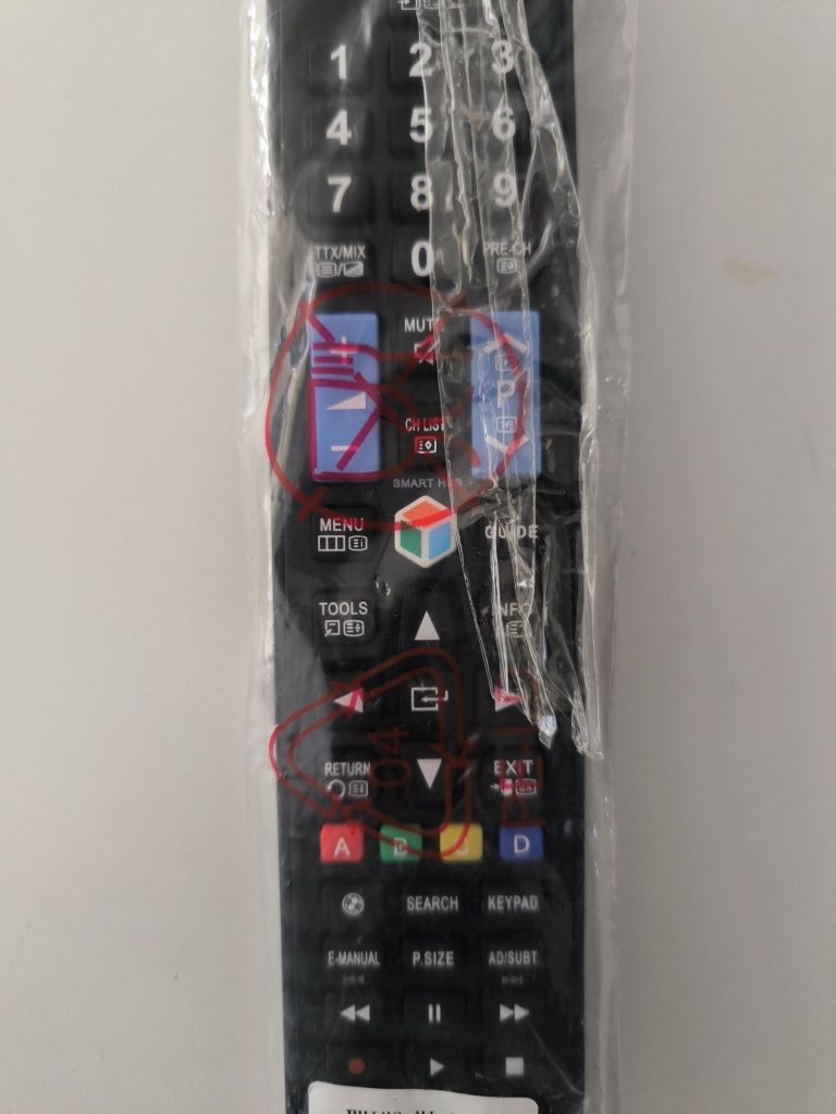 Comando para TV SAMSUNG 3D smart -NOVO