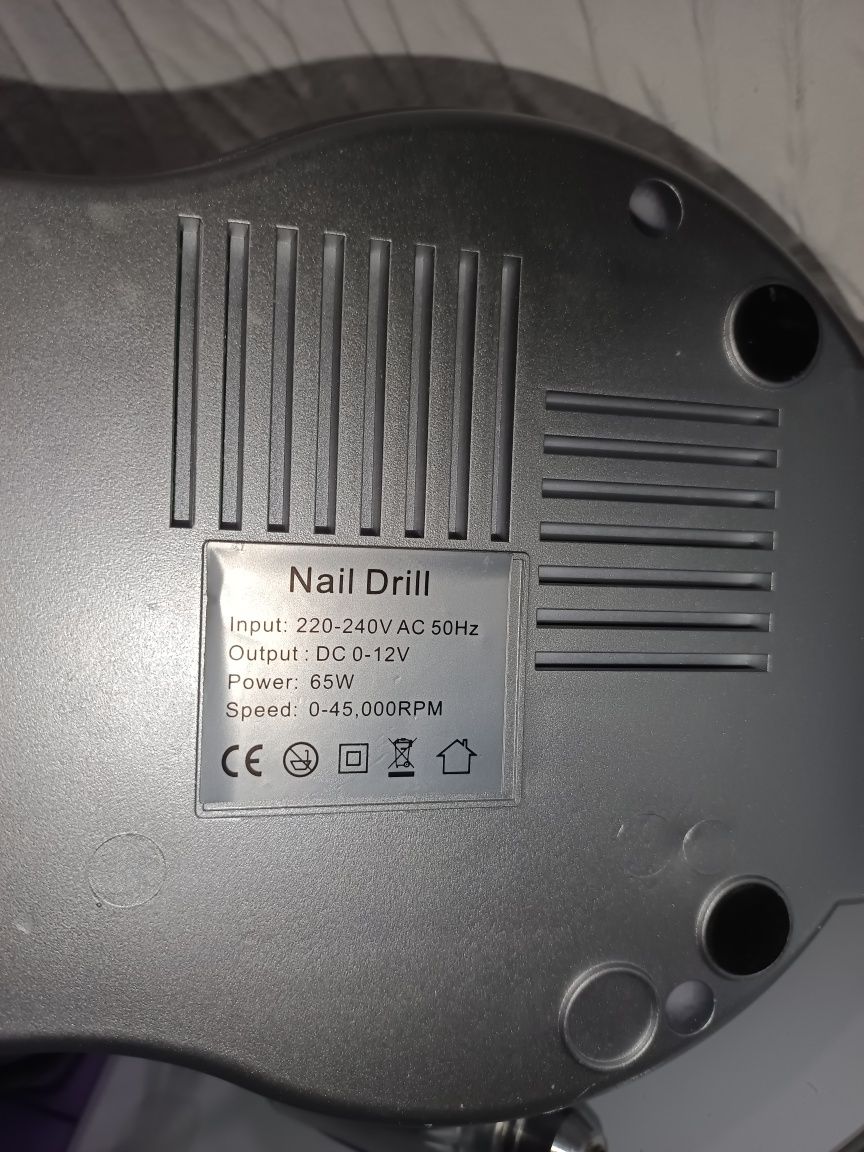 Набір фрезер Nail Drill і насадки стерилізатор гель лак декор