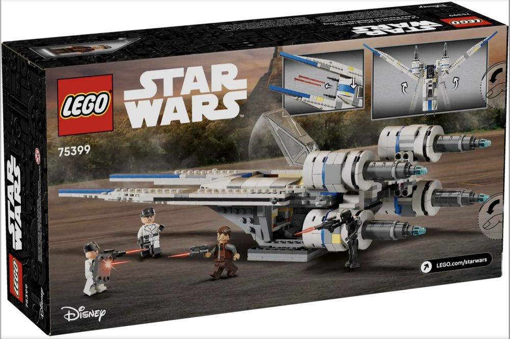 Lego star wars Caza Estelar Rebelde Ala-U