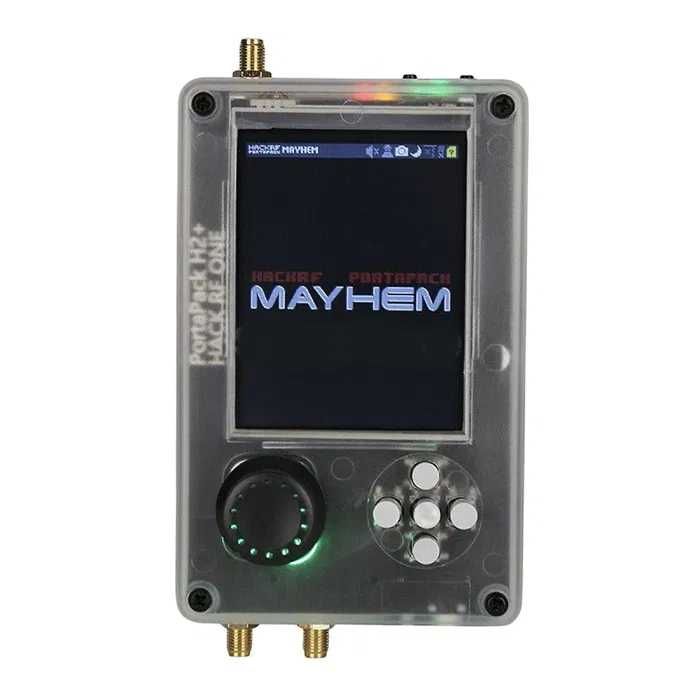 Продам SDR приймач-передавач HackRF One з модулем Portapack H2