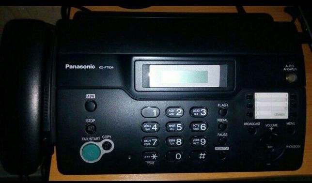 Телефон факс Panasonic Kx-Ft 934