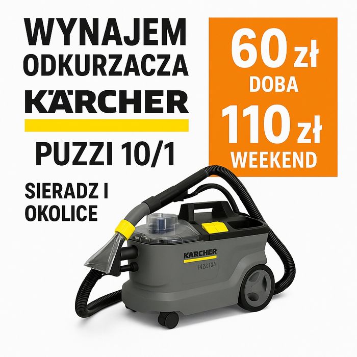 Wynajem odkurzacza piorącego puzzi 10/1