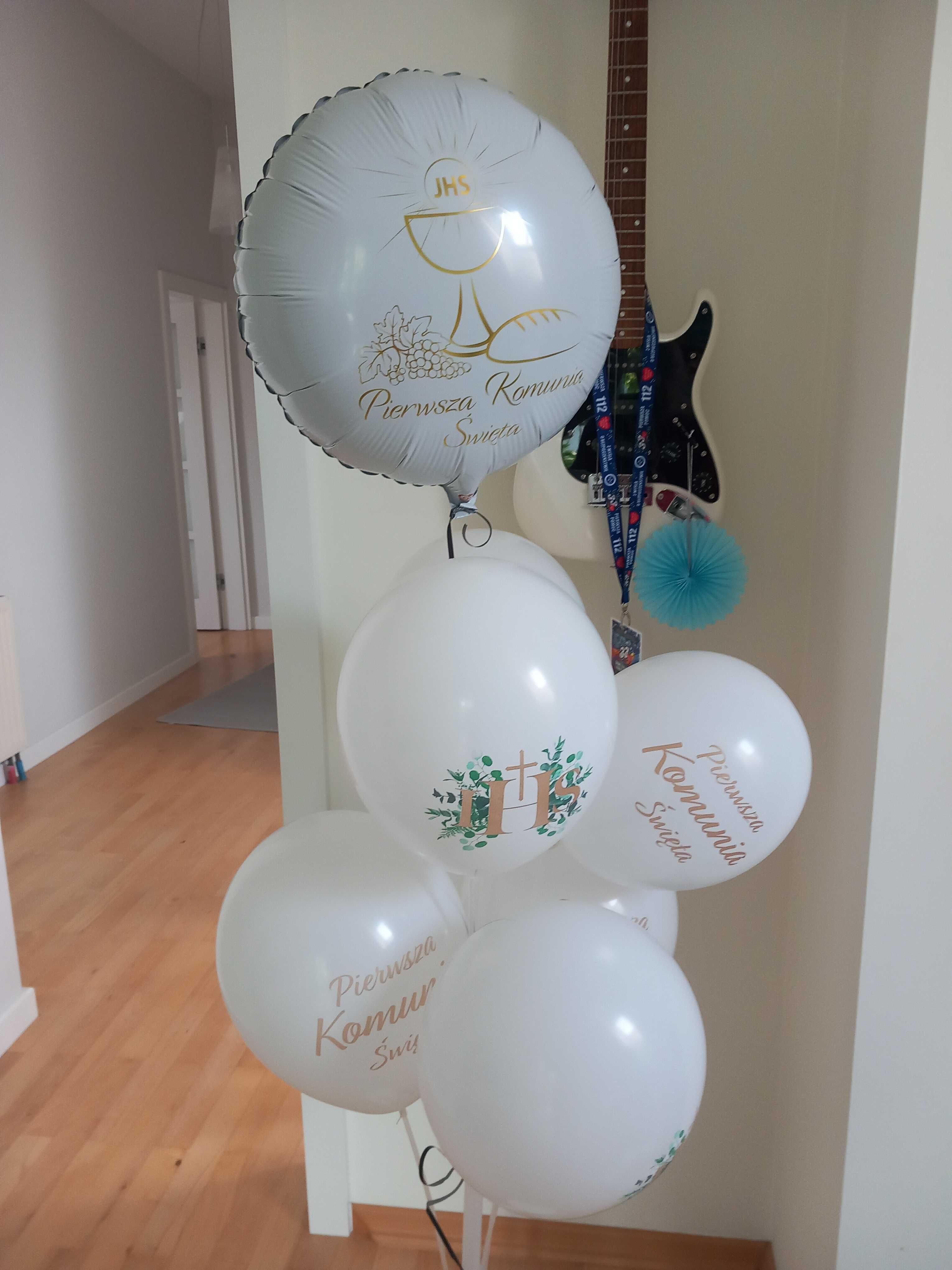 Balony + stojak I Komunia Święta