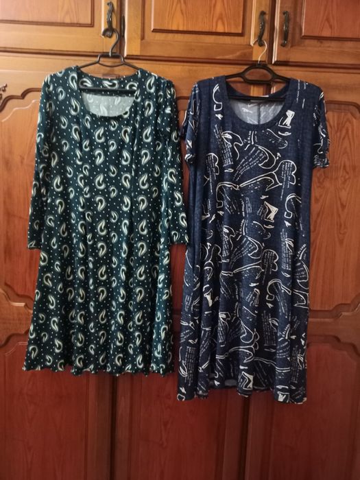 Юбки и платья большего размера