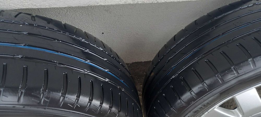 Felgi aluminiowe koła opony Audi A4 B5 15" 5X112 kpl