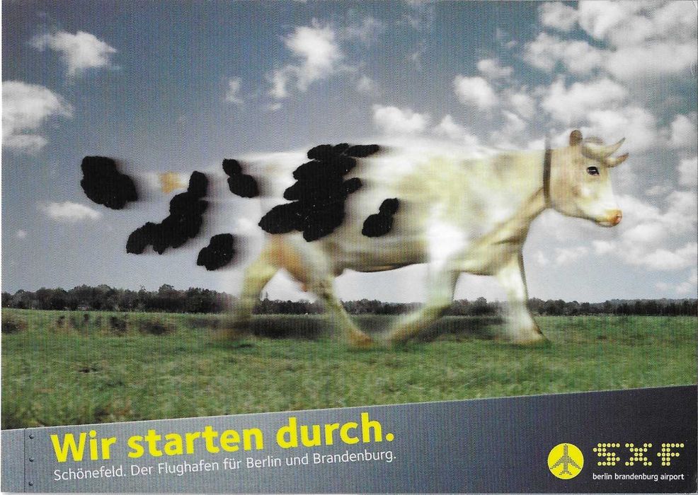 Postais Aeroportos de Berlim (Tegel e Schonefeld-Bradenburgo)