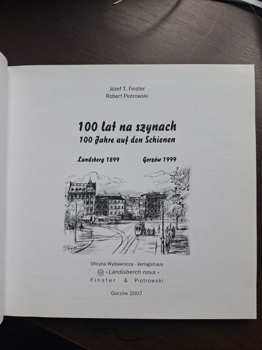 100 lat na szynach Landsberg Gorzów Tramwaje