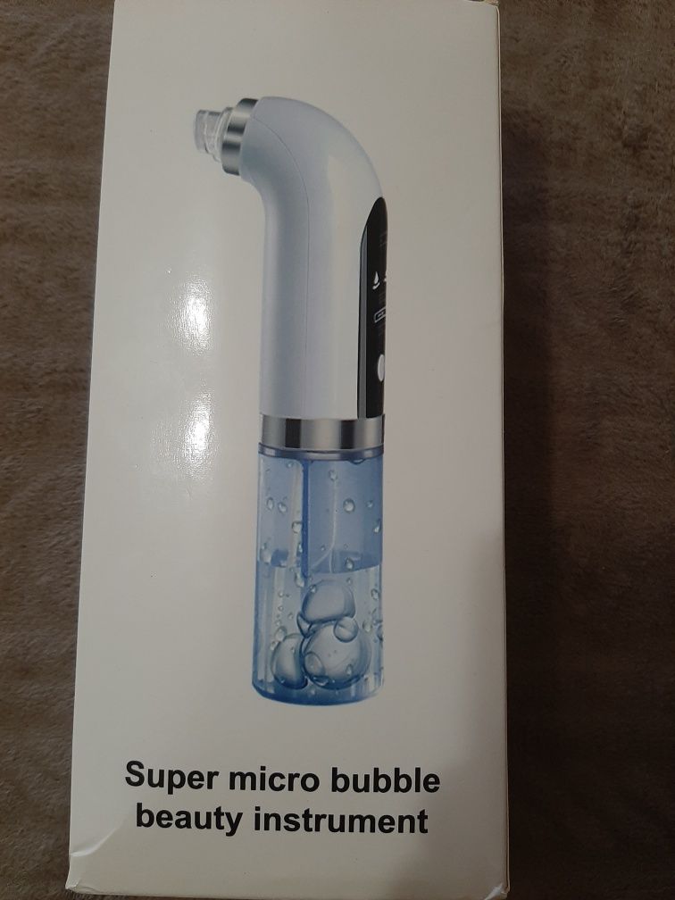 Вакуумний апарат для очищення обличчя обличчя Super Micro Bubble Beaut