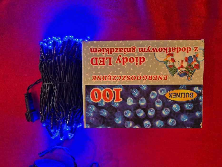 Lampki choinkowe energooszczędne 100 szt.