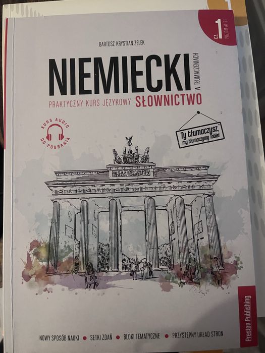 Zdstaw książek do jezyka niemieckiego A1-B1