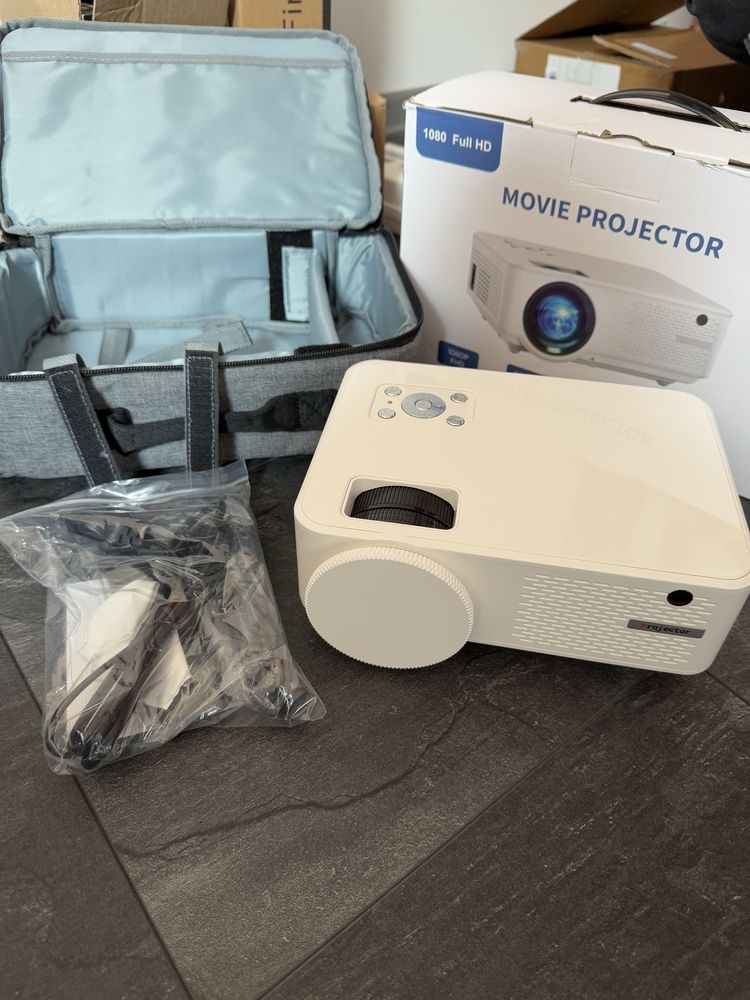 Проєктор LED Projector C9 Мультимедійний проєктор 5G Wi-Fi