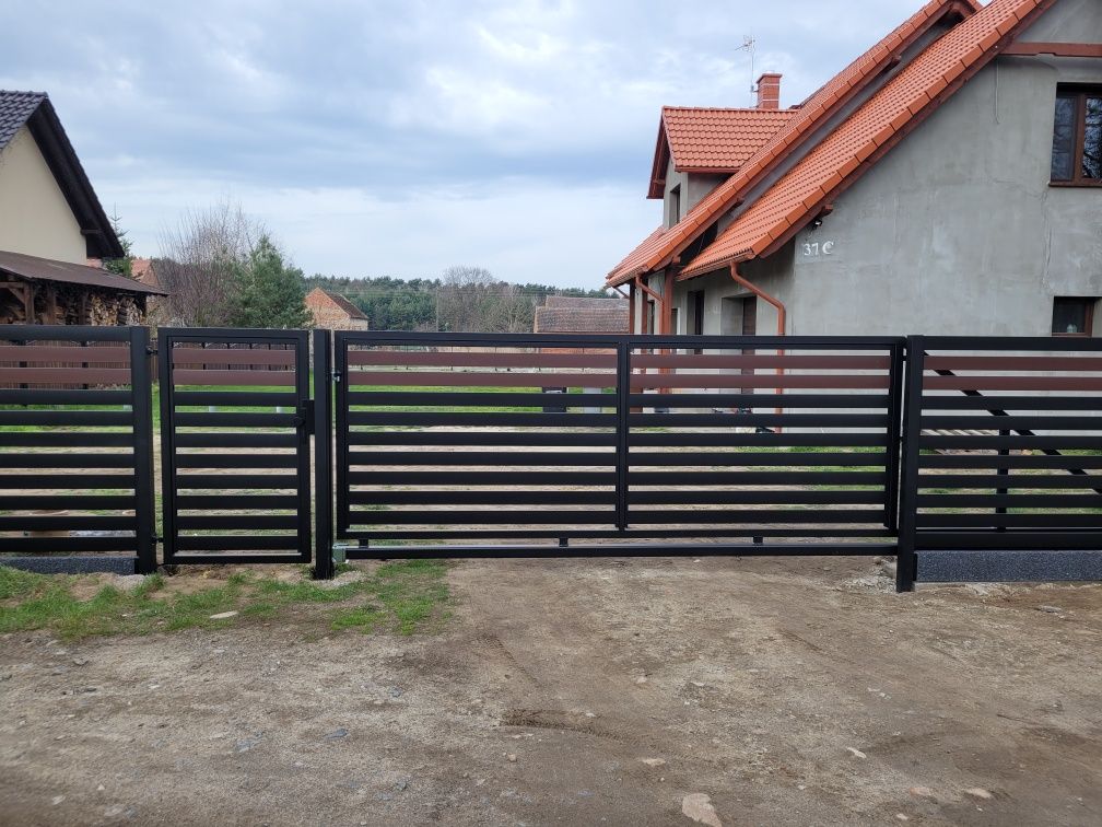 Ogrodzenia panelowe. Furtki. Bramy. MONTAŻ