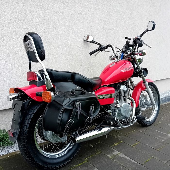 Honda Rebel CA 125 kat A1 B ubrana -ZADBANA- z Niemiec Transport