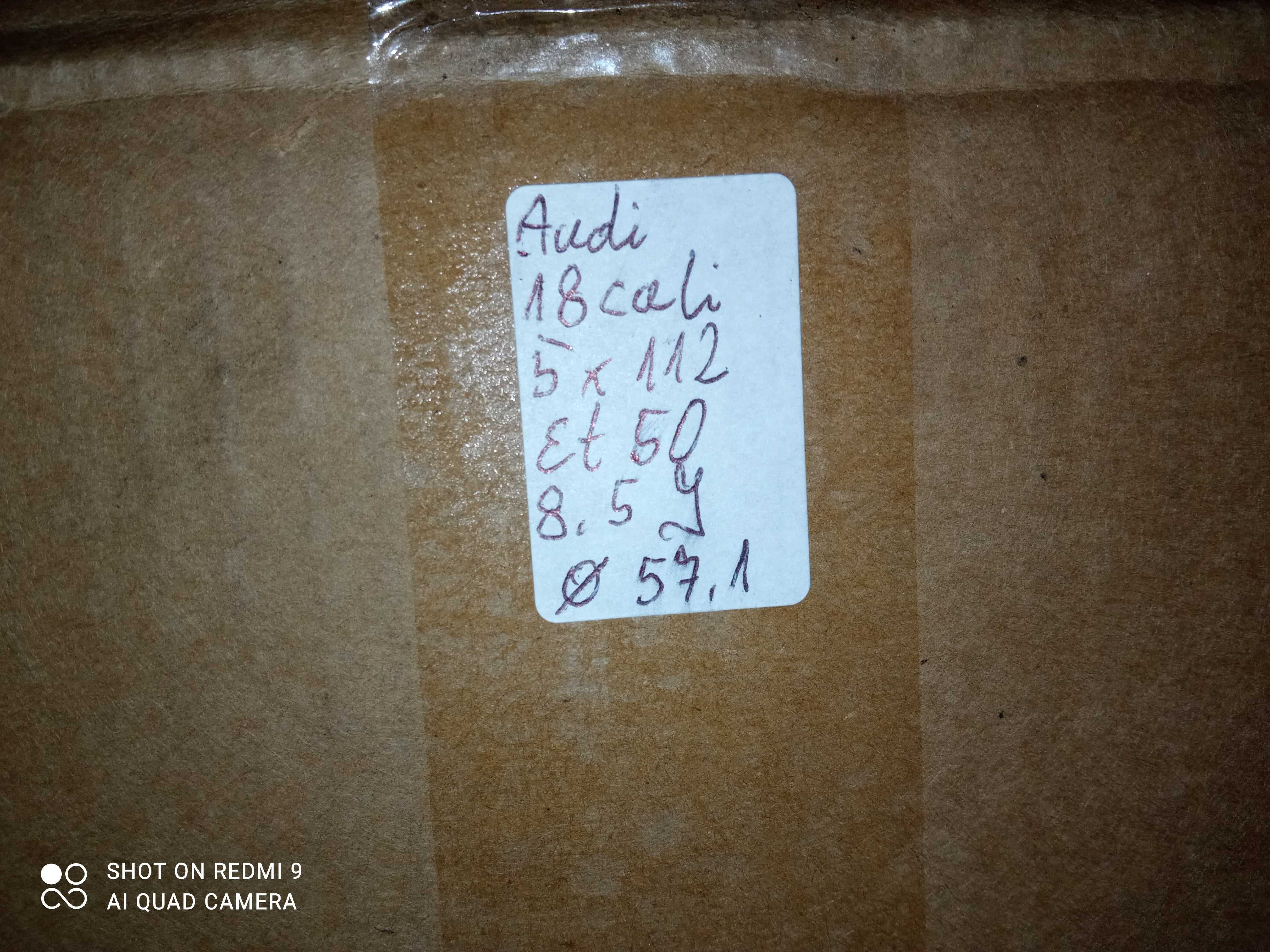 Felgi Audi 18cali 5x112 et50 8,5j TT RS
