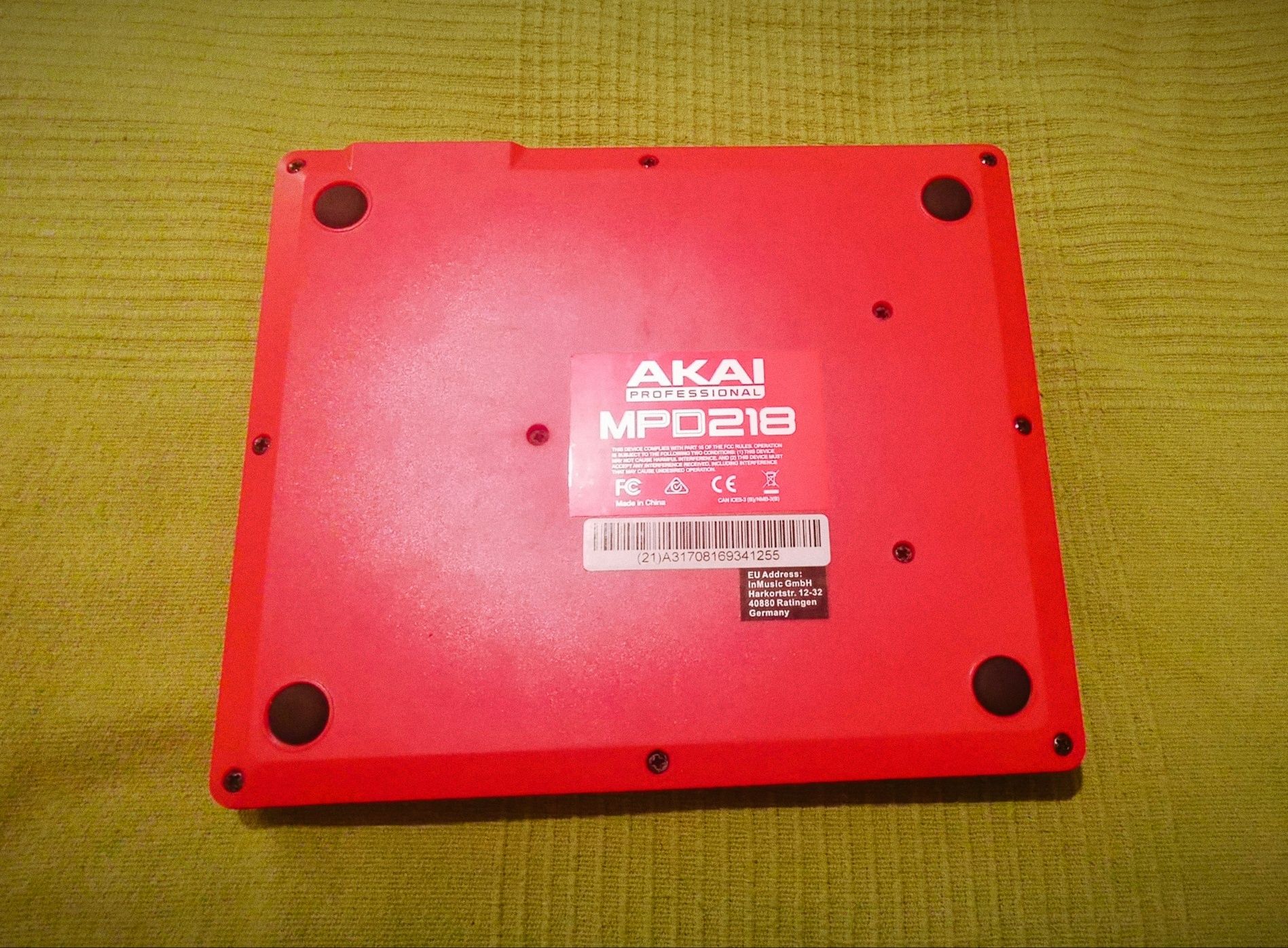 Akai mpd 218 midi