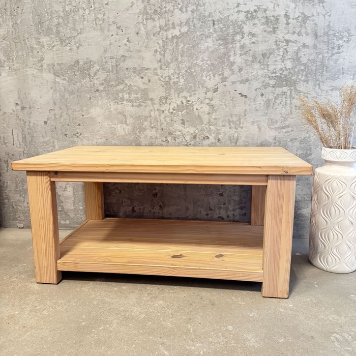 Stolik IKEA Rekarne – drewno bielone