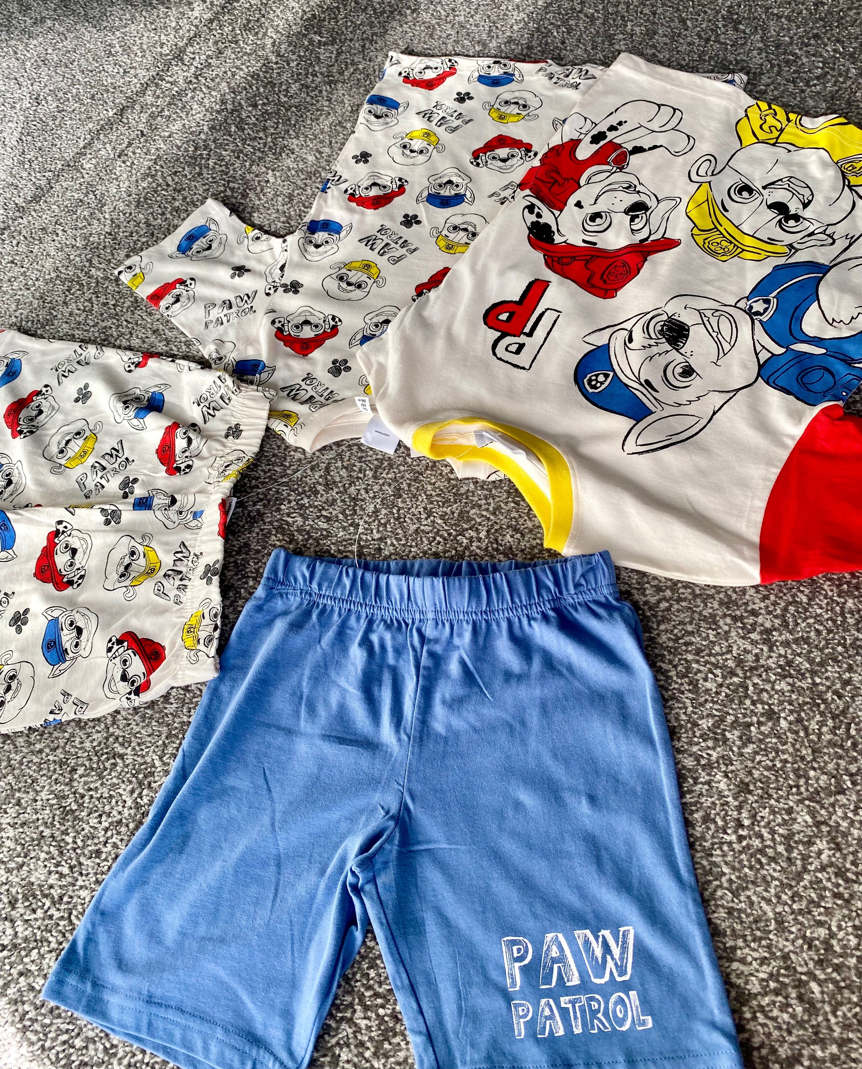 Piżama 116 cm Psi patrol Disney Paw Patrol F&F 5- 6 lat Krótki rękaw