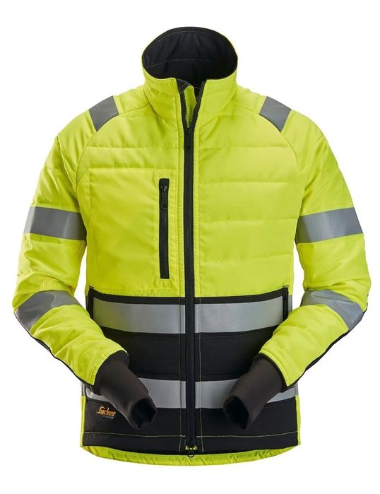 Kurtka robocza pikowana odblaskowa snickera 8133