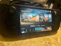 Ігрова Консоль Valve Steam Deck 256GB Black + SSD 512