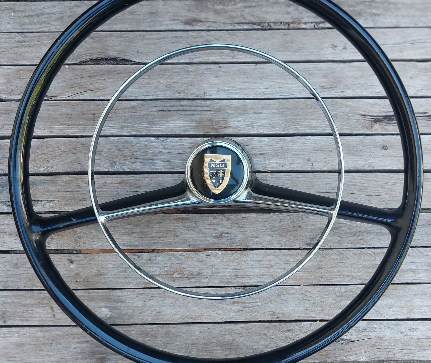 NSU volante original - originales NSU-Lenkrad -original steering wheel