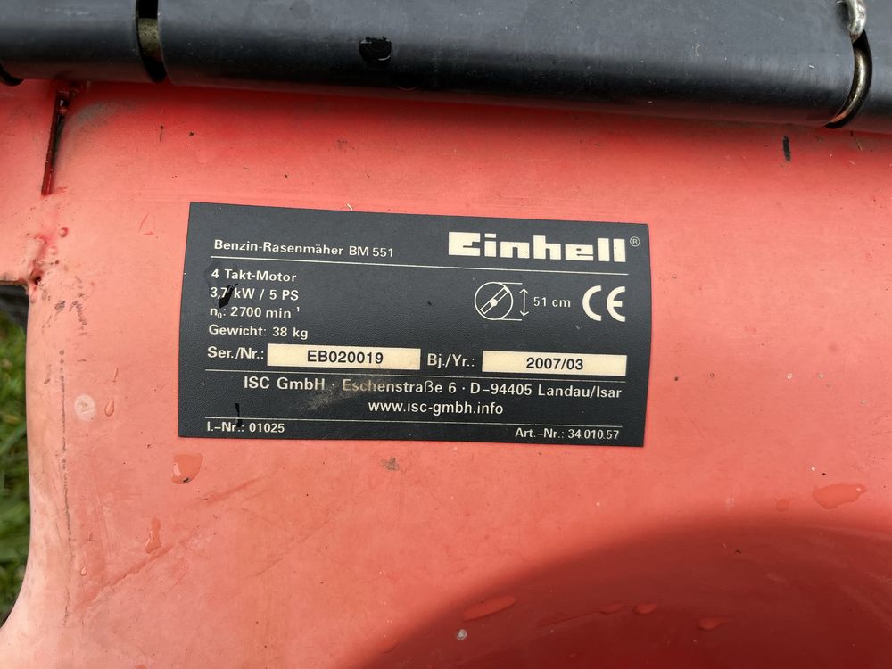 Kosiarka Einhell-BM551 - 51 cm