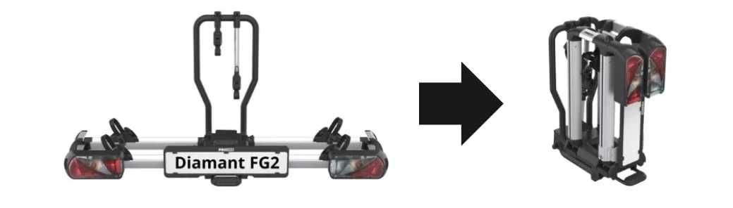 Składana platforma rowerowa ProUser FG2 elektryczne rowery