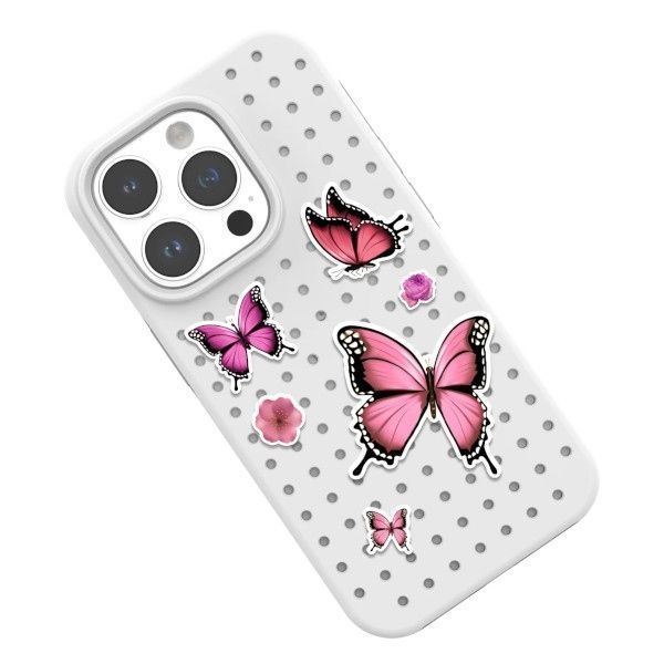 Etui Pinit Dynamic + Flower/Butterfly Pin dla iPhone 14/15 Plus 6.7"