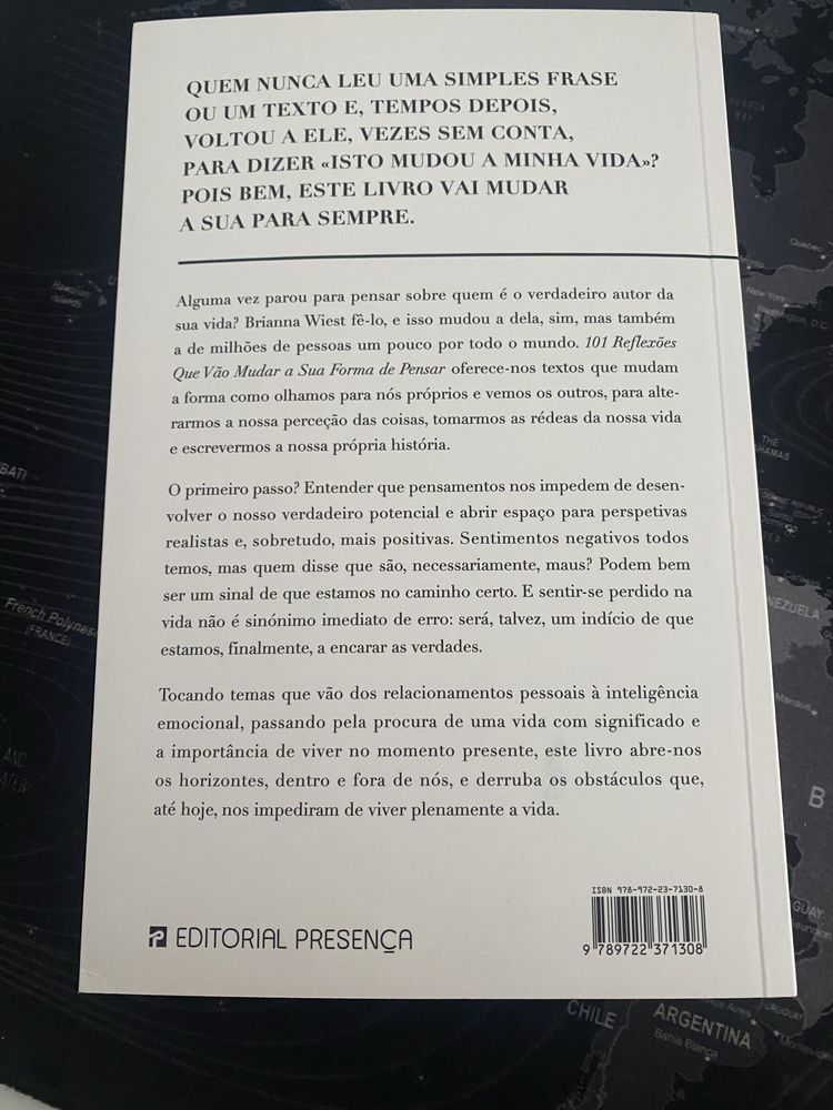 Livro 101 Reflexões Que Vão Mudar A Sua Forma De Pensar