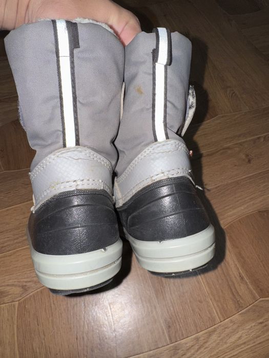 Чоботи зимові на хлопчика, 24-25 розмір. Demar дутіки