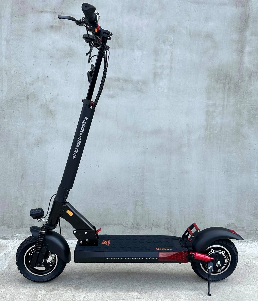 Электросамокат KUGOO Kirin M4 Pro+Plus 18Ah 1000W Black | БЕЗ СИДЕНИЯ