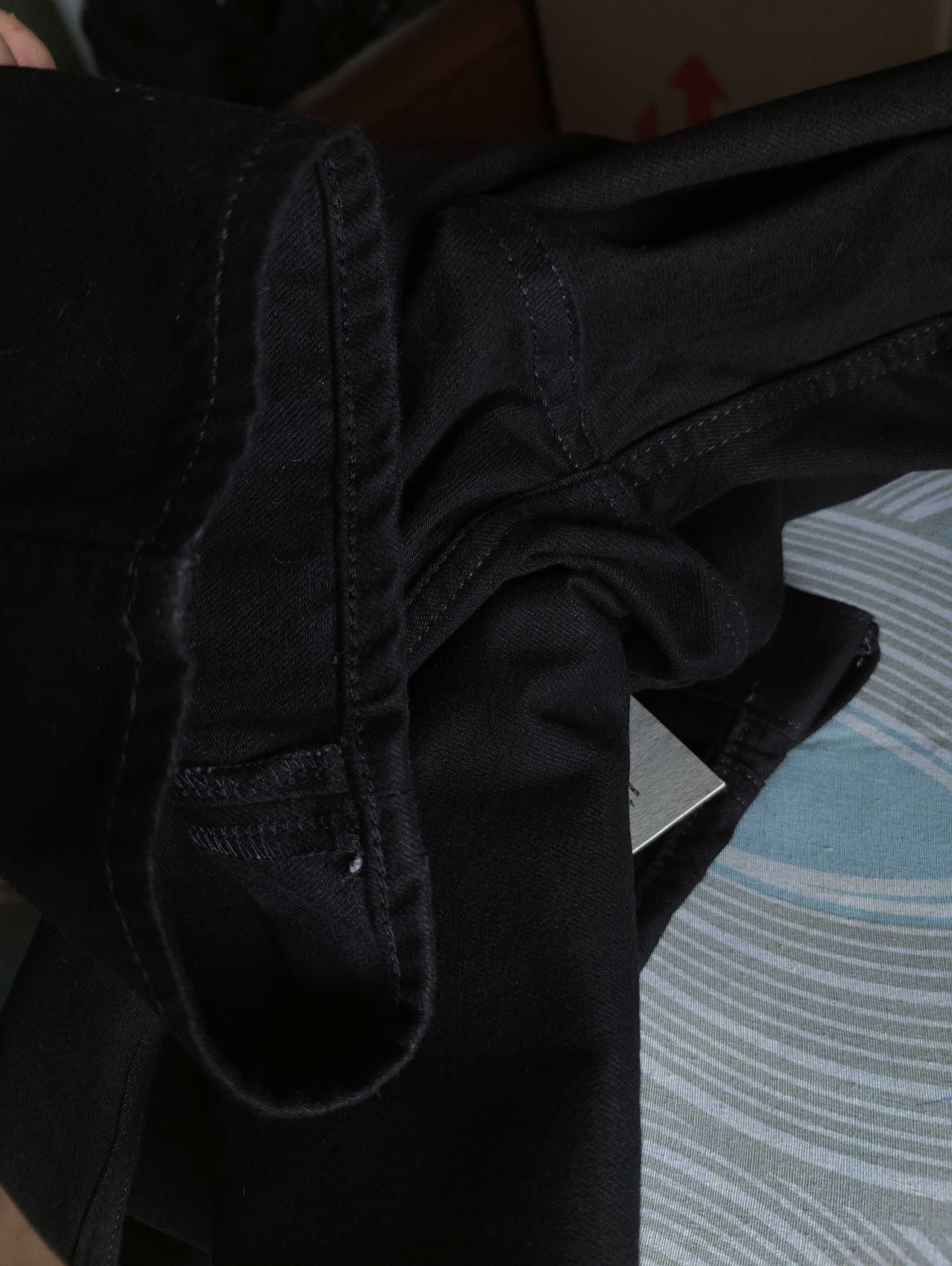 Джинсы Hannes&Mauritz relaxed jeans Sweden w36 black.
