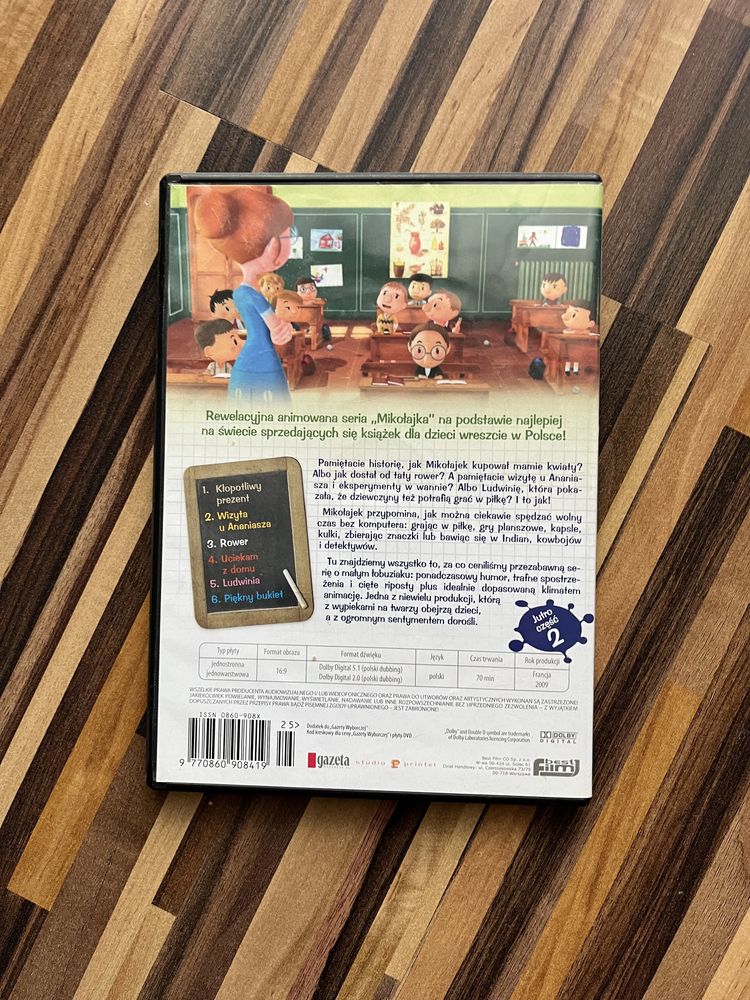 Film DVD Mikołajek wszyscy kumple Mikołajka