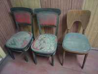 Krzesła  do renowacji.