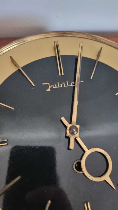 Zegar wiszący Jubiler Lata 60 Design PRL sprawny Vintage Retro