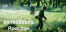 Покос трави, чистка території. С. Плюти