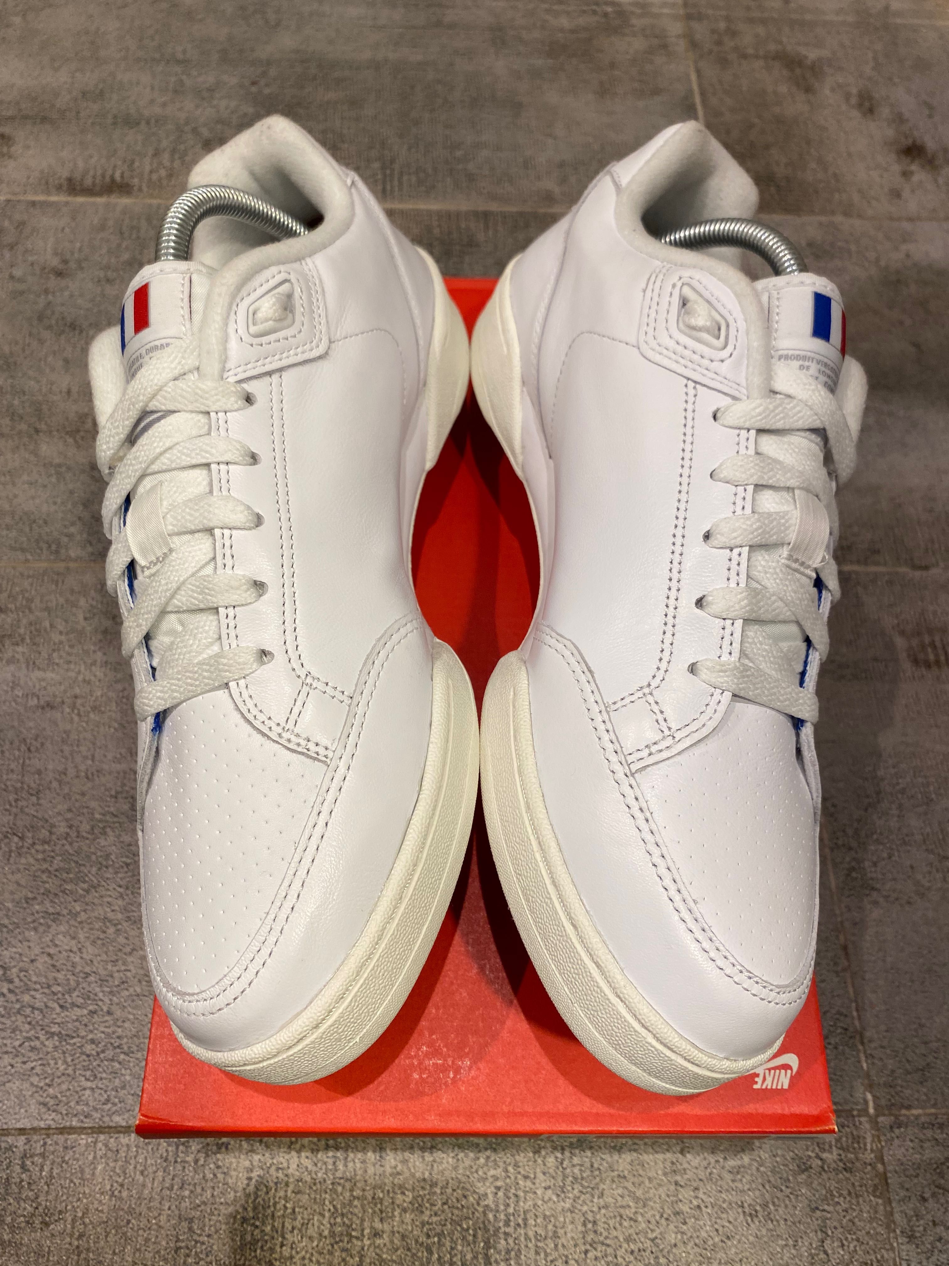 NOWE W PUDEŁKU Nike Grandstand 42,5 r 27,5 cm buty adidasy białe skòra