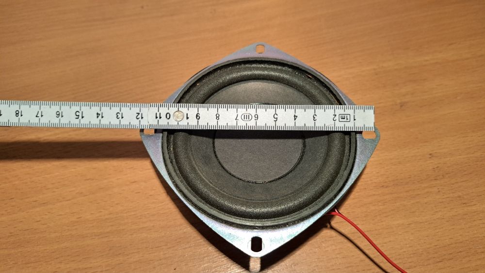 Woofer, głośnik basowy 10cm, 6W, 6 ohm