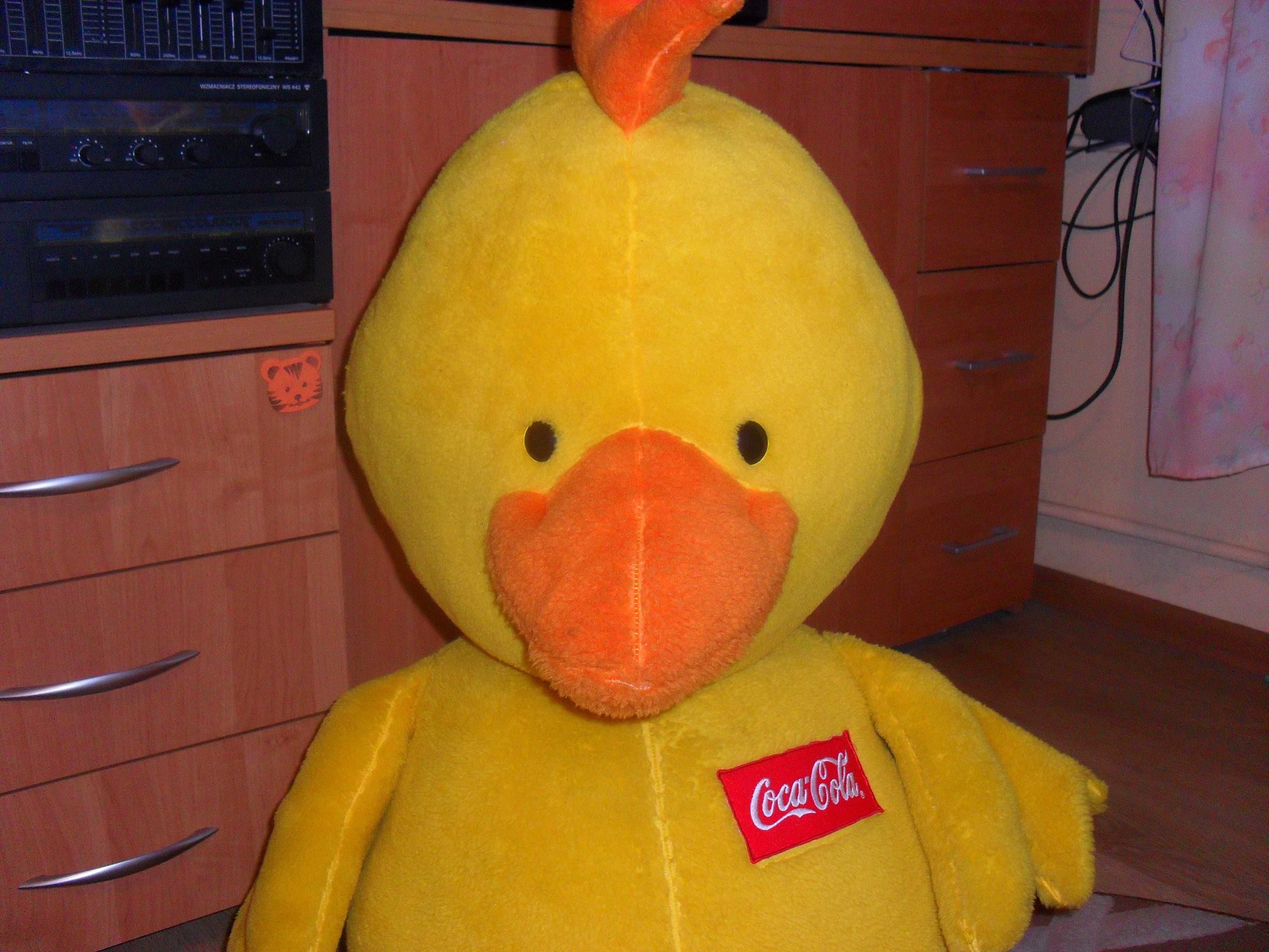 Pluszak, maskotka Coca Cola kurczak 85 cm. wysokości, unikat