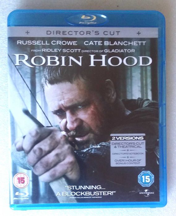 Robin Hood - Blu Ray e DVD