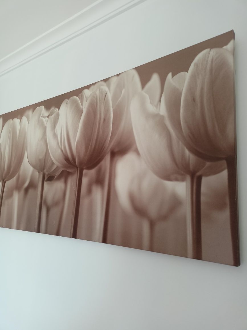 Tela/quadro tulipas IKEA