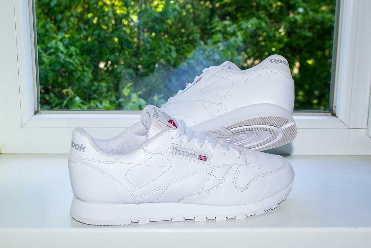 ‼️Кросівки Reebok Classic W 059503 Leather Premium White 40 р оригінал