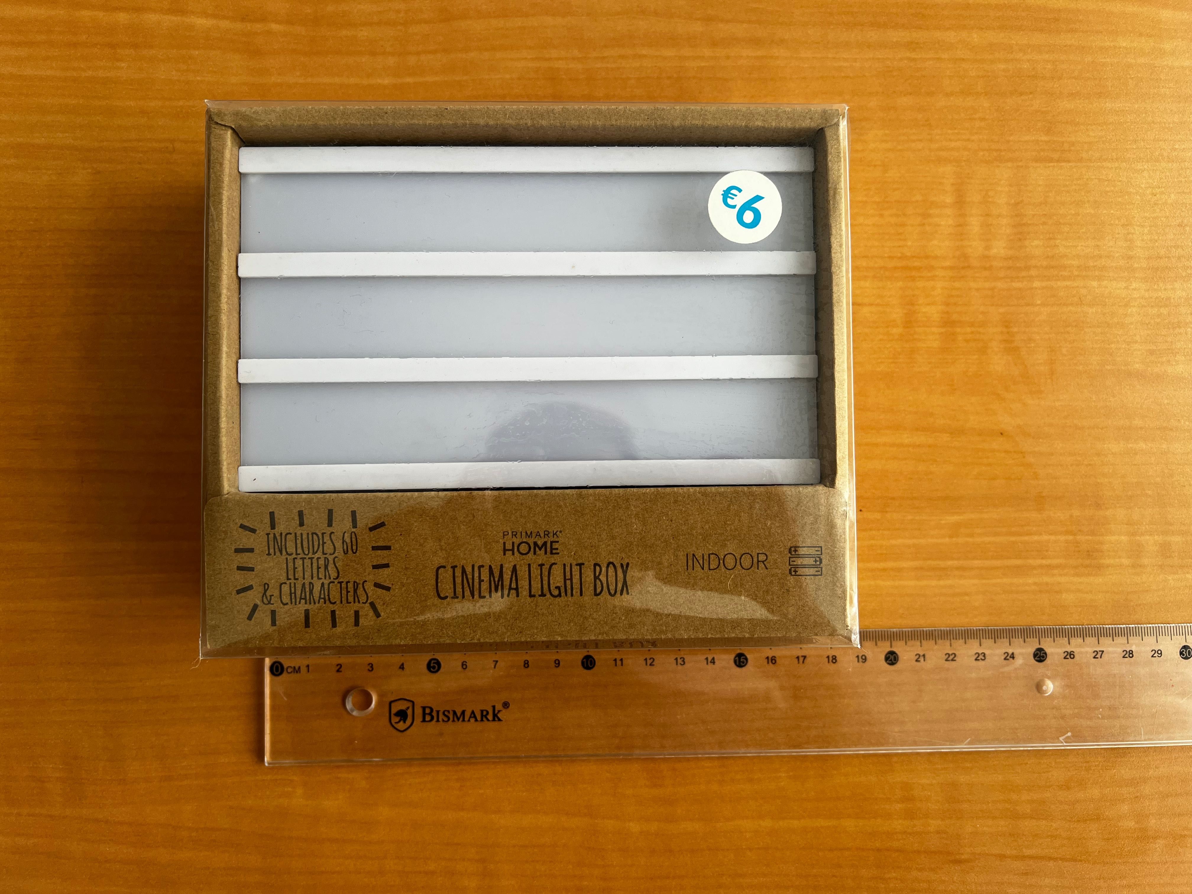 2 Caixas de luz decorativas