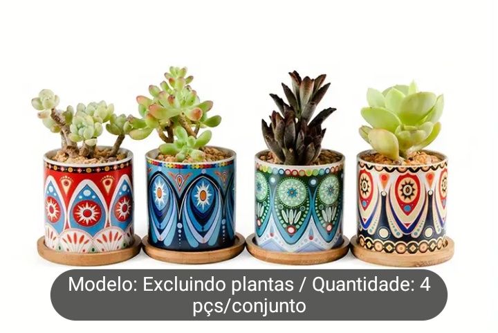 Vasinhos para suculentas