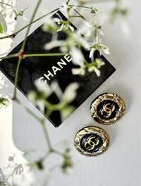 Kolczyki klipsy Chanel