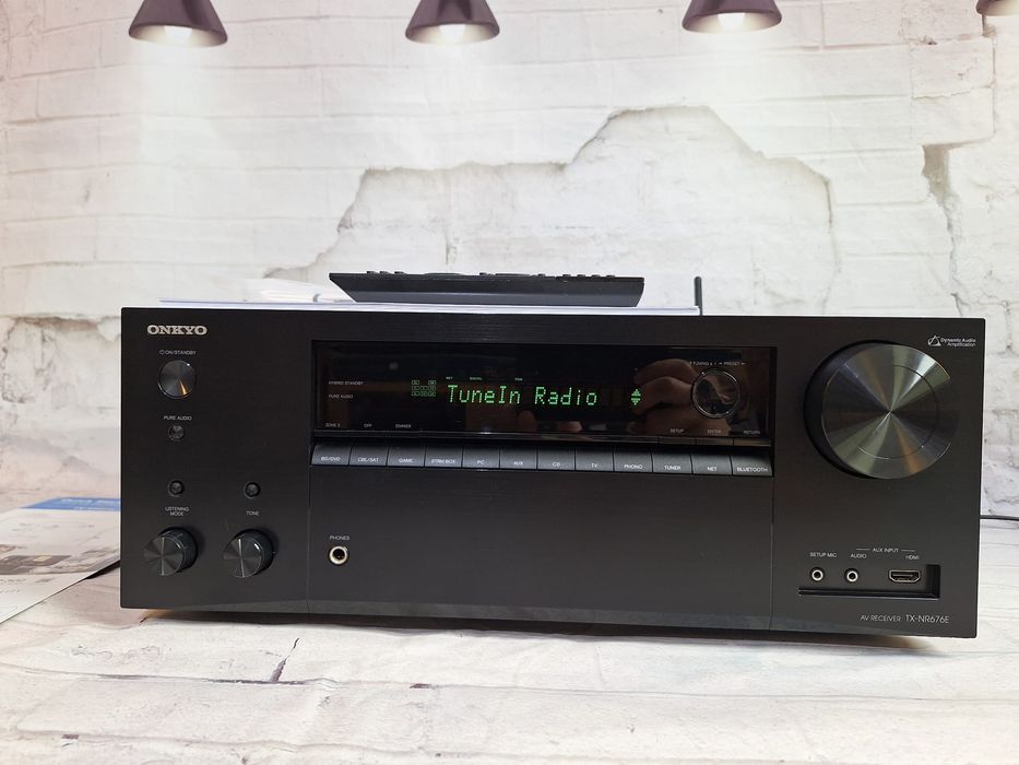 7.2 Onkyo TX-NR676 4k60p Dolby Atmos Vsion HDR BT Wi-Fi