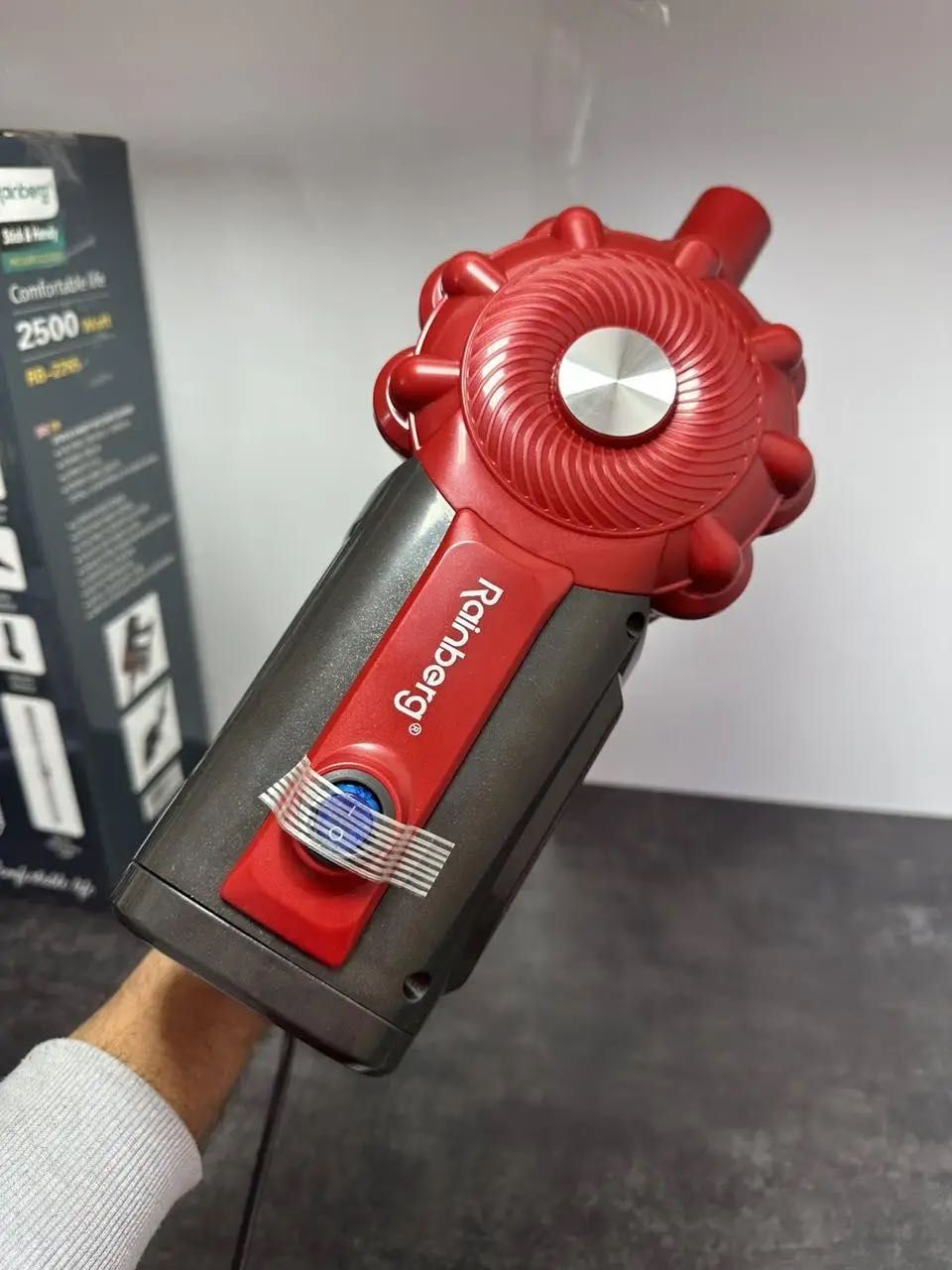 Пилосос потужний ручний пилосос Rainberg RB-2265 2500W вертикальний